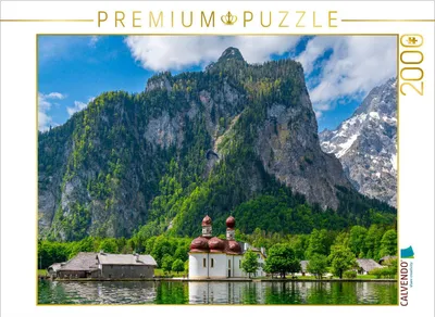 Produktbild von CALVENDO Puzzle St. Bartholomä, Schönau | 2000 Teile Lege-Größe 90x67cm Foto-Puzzle für glückliche Stunden