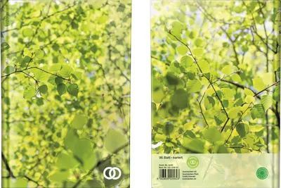 Produktbild von Notizbuch oeco 1246 A5 kariert Packung mit 5 Stück