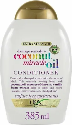 Zdjęcie produktu dla Ogx Coconut Miracle Oil Odżywka do włosów 385 ml