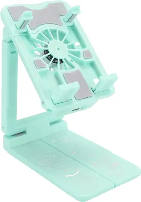 Obrázok produktu pre Chladiaci ventilátor pre mobilný telefón, teleskopický multifunkčný ventilátor pre herné telefóny s rýchlym odvodom tepla, nastaviteľná výška (zelený)