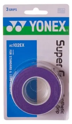 Produktbild von Yonex Super Grap lila 3er Tennis - Griffbänder, 196000121500000