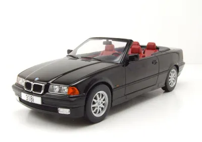 Produktbild von MCG 18318 BMW 318i Cabrio E36 1996 schwarz 1:18