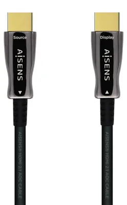 Obrázok produktu pre Aisens - hdmi kábel v2.1 aoc ultra high speed / hec 8k@60hz 4k@120hz 4:4:4 48gbps, a/m-a/m, schwarz