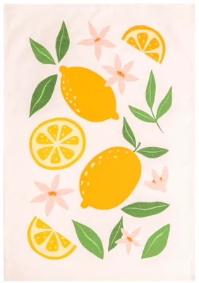 Produktbild von Magma Geschirrtuch Fruits 'Zitrone' 50 x 70 cm Gelb