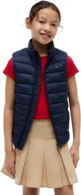 Produktbild von Tommy Hilfiger Uni-Weste für Kinder und Jungen, Blau (Dark Night Navy), 12 Ja