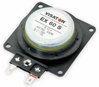 Produktbild von Visaton VS-EX60S, Schwarz, 12 g
