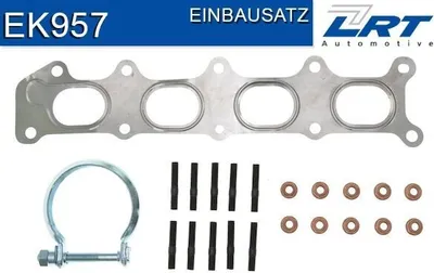 Produktbild von LRT Montagesatz Abgaskrümmer EK957 passend für PEUGEOT 206 Schrägheck (2A/C)