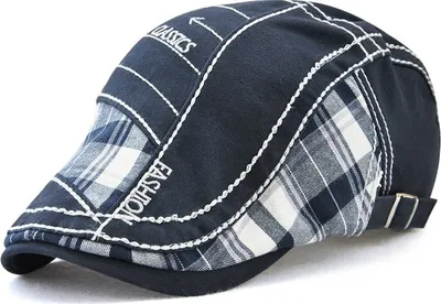 Zdjęcie produktu dla Stylowy Beret Męski Logan - Niebieski | Komfort i Elegancja KP26026
