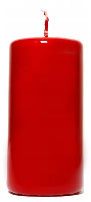 Produktbild von Adpal Kerze Zylinder Bordeaux 120/58 mm traditionell unparfümiert