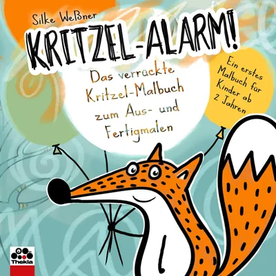 Produktbild von Kritzel-Alarm! Das verrückte Kritzel-Malbuch zum Aus- und Fertigmalen - Ein erstes Kritzelbuch für Kinder ab 2 Jahre