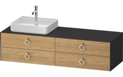 Produktbild von DURAVIT WT4995LH5580000 Konsolen-WTU wh White Tulip 550x1600x