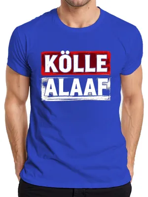 Immagine prodotto di Kölle Alaaf Carnevale di Colonia Fastnacht Carnevale di Colonia Maglietta da uomo, blu, XL