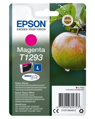 Image de Epson Apple Singlepack Magenta T1293 DURABrite Ultra Ink