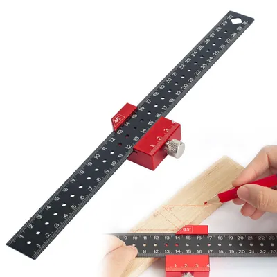 Productafbeelding van Multifunctioneel meetinstrument - combinatiehoeklijn voor houtbewerking
