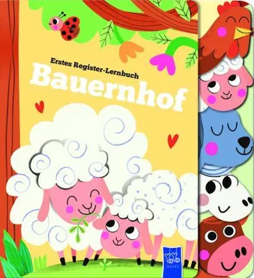Produktbild von Erstes Register-Lernbuch - Bauernhof