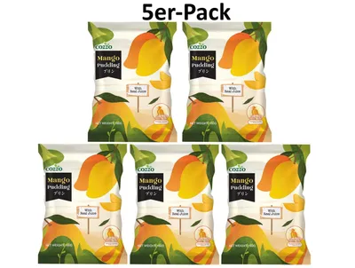 Produktbild von 5er-Pack COZZO Frucht Jelly Gelee Bonbons Mango 160g
