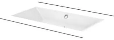 Produktbild von BETTE A231-416mUeL Waschtische Rechteck Loft Unterbau