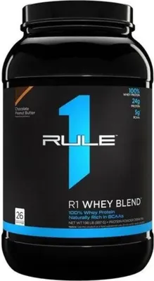 Produktbild von Rule1 | R1 Whey Blend Chocolate Peanutbutter