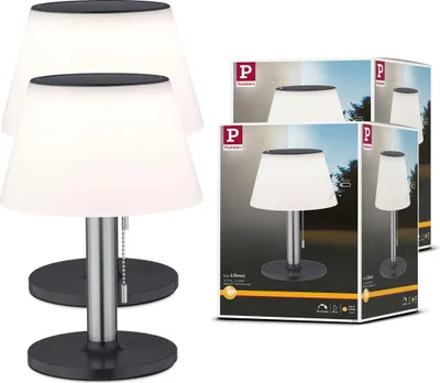 Produktbild von Paulmann Bundle Solar LED Tischleuchte Lillesol
