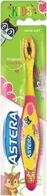 Imagen del producto de Cepillo de dientes Astera Kids, extra suave, con aroma