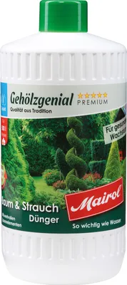 Obrázek produktu pro Mairol® 49172 Mairol® Gehölzgenial Baum- und Strauchdünger 1,0 l