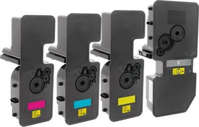 Produktbild von OBV Kompatibel TK-5220 Toner passend für Kyocera - schwarz, cyan, magenta, gelb BK/C/M/Y je 1200 Seiten