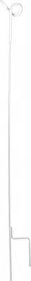 Produktbild von 20 Stück Metallpfahl 105 cm Weidezaunpfahl 15 cm Doppelspitze Stärke 7 mm mit Öse