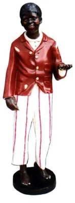 Immagine prodotto di Design Dunkelhäutiger Figur Statue Skulptur Figuren Skulpturen Dekoration Deko