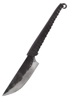 Produktbild von Messer mit umwickeltem Ledergriff 21 cm