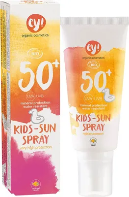 Produktbild von ey! Sunspray Kids LSF 50+ Wasserfest Bio 100ml