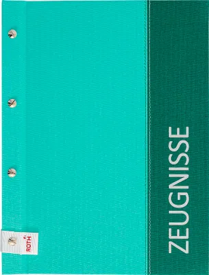 Immagine prodotto di ROTH 89311 ROTH Zeugnismappe "Spectrum", DIN A4, mint