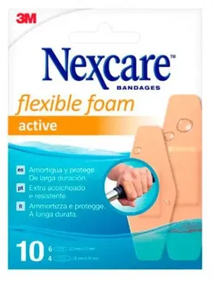 Zdjęcie produktu dla Nexcare Active Tape Taśma w kolorze skóry 2,5 cm x 4,5 m