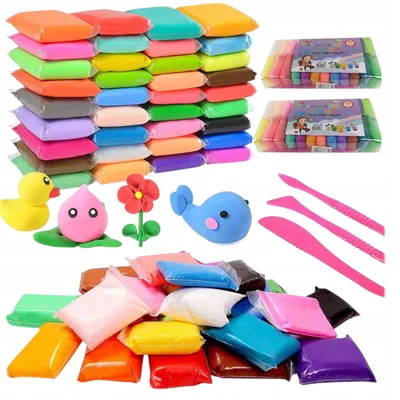Produktbild von Toys Super Clay Knetmasse 48 Farben Kreativset
