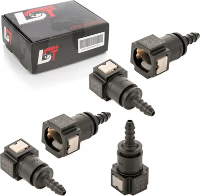 Produktbild von 5x Schnellverschluss Kraftstoffleitung Schlauchkupplung gerade 7,89 * 5,5 mm