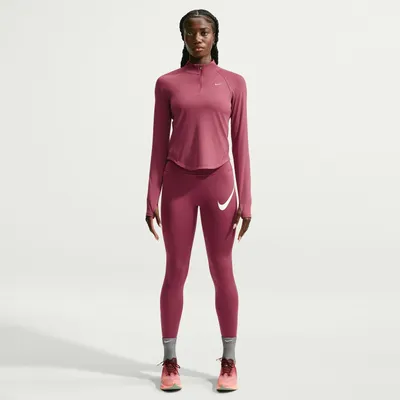 Produktbild von Nike W Nk Tempo Df Hz Tp Pink Smoke/Reflective Silv Pink Smoke/Reflective Silv Xl