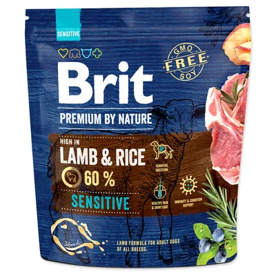Obrázok produktu pre Granule pre psov Brit Premium by Nature Sensitive 1 kg