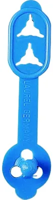 Produktbild von Briefknopf Duo 38mm VE=1000 Stück blau