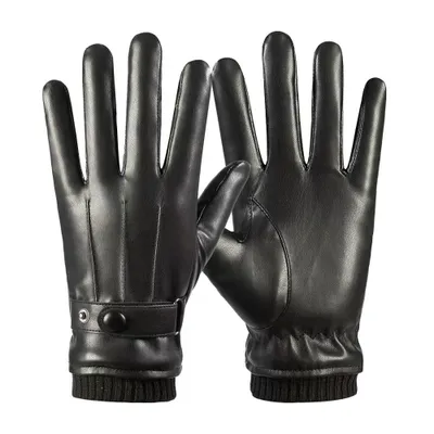 Produktbild von Herren Winter Fahrradhandschuhe, Touchscreen, Winddicht, Warm für Outdoor