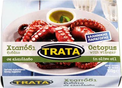 Produktbild von Trata Oktopus in Olivenöl