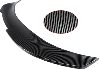 Produktbild von Spoilerlippe, ABS-Material, Einfache Installation, Kohlenstoffoptik