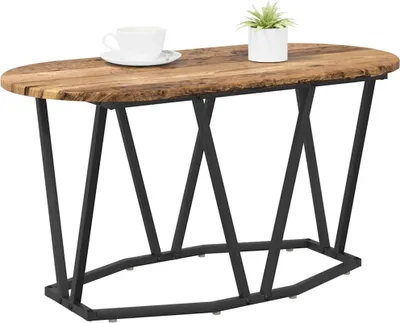 Produktbild von "2026 Aktion"Couchtisch - CLORIS - Wohnzimmertisch - Robust und langlebig - Altholz 80 x 40 x 40.5 cm Sperrholz und Metall - NeuMöbel7354513