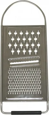 Produktbild von Universalreibe Edelstahl 29 cm mit Gummifuß