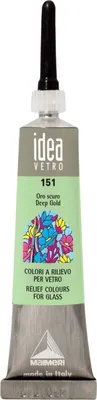 Obrázek produktu pro Konturovací barva MAIMERI Vetro Rilievo - 20 ml - Tmavě zlatá