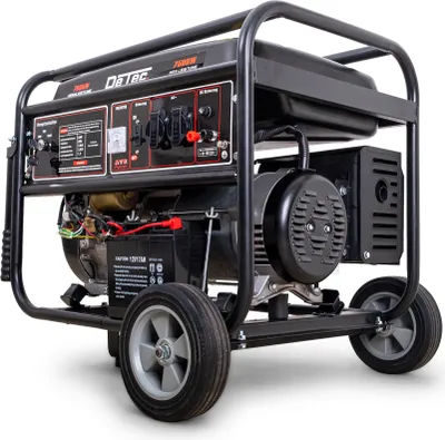 Produktbild von DeTec. Stromgenerator DT-LB7500E-1 | 230V Benzin Stromerzeuger | 7kW Generator