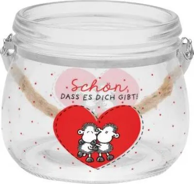 Produktbild von Windlicht klein "Weil ..."