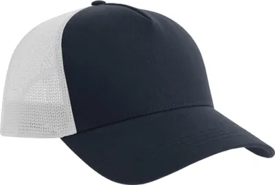Image de Atlantis - Casquette Trucker "Rapper" Durable AB700 (Taille unique) (Noir/Gris foncé)