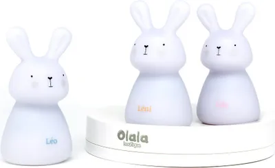 Image de Lot de 3 veilleuses à Led - Olala Path of Light - Bunnies