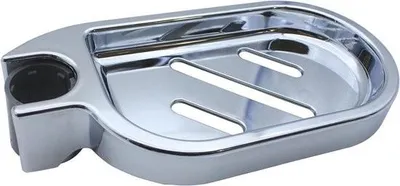 Produktbild von Seifenhalter für Duschstangen – passend für 22 mm Duschstangen – weiß