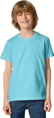 Produktbild von T-Shirt Kinder - hellblau, 140 (10-12 Jahre)