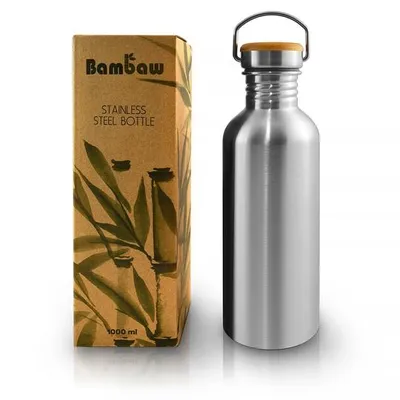 Immagine prodotto di Bottiglia in acciaio inossidabile BamBaw, capacità: 750 ml